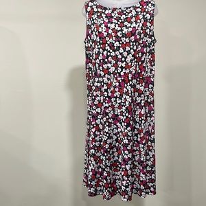 Jones New York Floral Dress. Size L. (12/14)